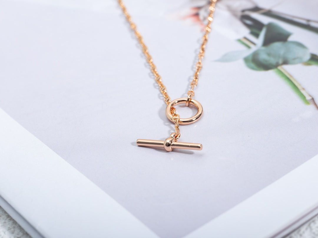 ¡®Glow Jewelry¡¯ECHAPPEE NECKLACE PINK GOLD