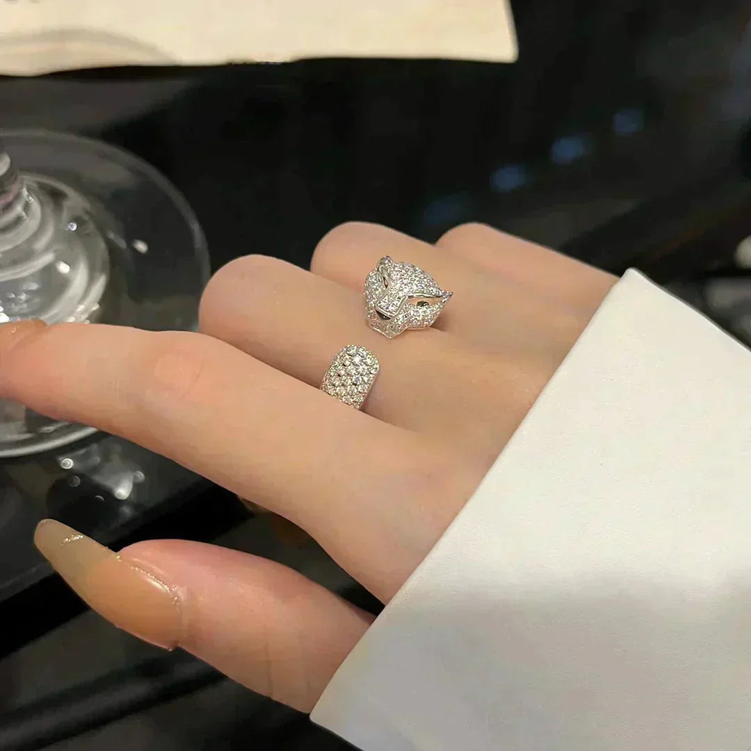 ¡®Glow Jewelry¡¯PANTHERE 5.5MM ALL DIAMOND RING