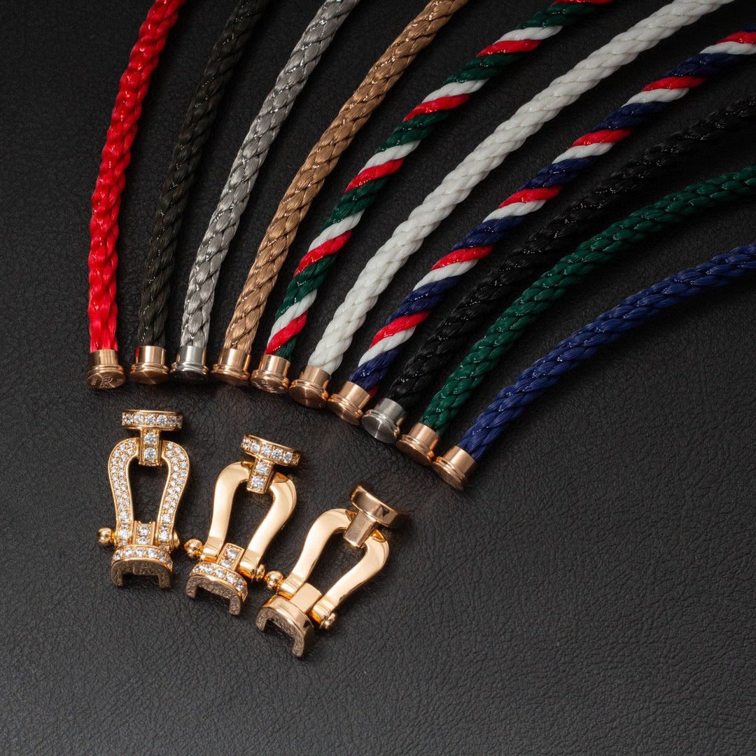 ¡®Glow Jewelry¡¯FORCE LARGE HORSESHOE NO DIAMOND BRACELET SILVER