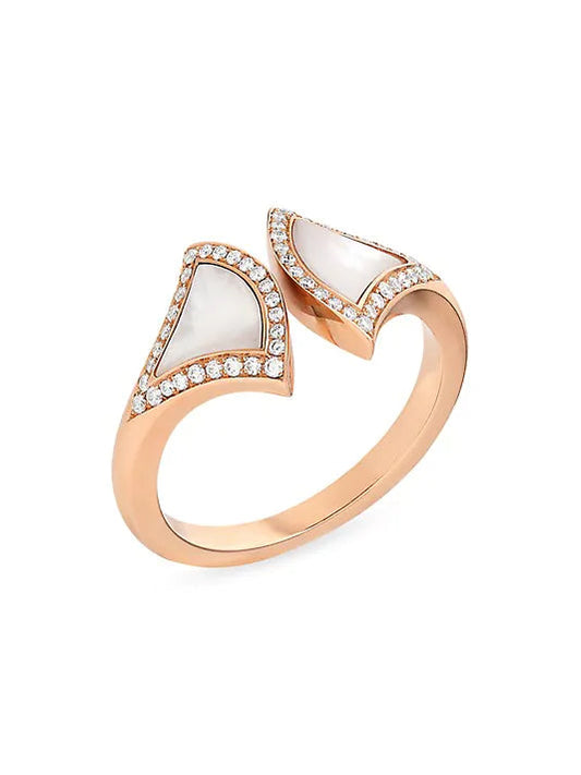 [Glow Jewelry]DREAM MOP DIAMOND OPEN RING