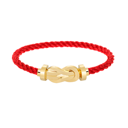 [Glow Jewelry]CHANCE LARGE 8 FIGURE BUCKLE NO DIAMOND BRACELET GOLD