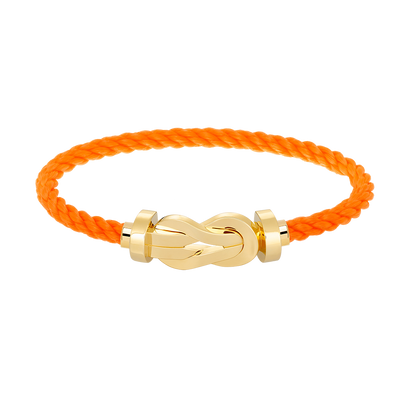 [Glow Jewelry]CHANCE LARGE 8 FIGURE BUCKLE NO DIAMOND BRACELET GOLD