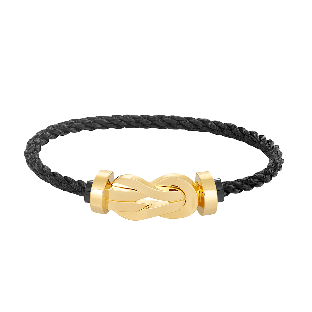 ¡®Glow Jewelry¡¯CHANCE LARGE 8 FIGURE BUCKLE NO DIAMOND BRACELET GOLD