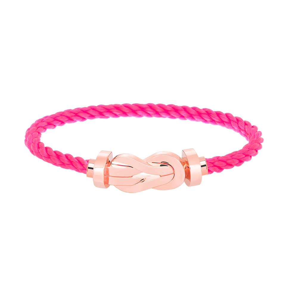 ¡®Glow Jewelry¡¯CHANCE LARGE 8 FIGURE BUCKLE NO DIAMOND BRACELET ROSE GOLD