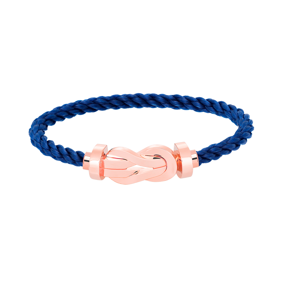 ¡®Glow Jewelry¡¯CHANCE LARGE 8 FIGURE BUCKLE NO DIAMOND BRACELET ROSE GOLD