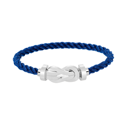 [Glow Jewelry]CHANCE LARGE 8 FIGURE BUCKLE NO DIAMOND BRACELET SILVER