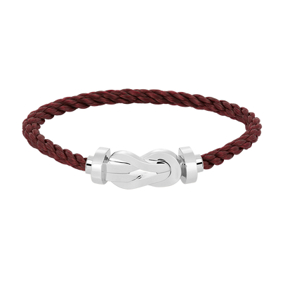 [Glow Jewelry]CHANCE LARGE 8 FIGURE BUCKLE NO DIAMOND BRACELET SILVER