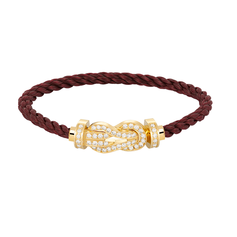 ¡®Glow Jewelry¡¯CHANCE LARGE 8 FIGURE BUCKLE FULLDIAMOND BRACELET GOLD