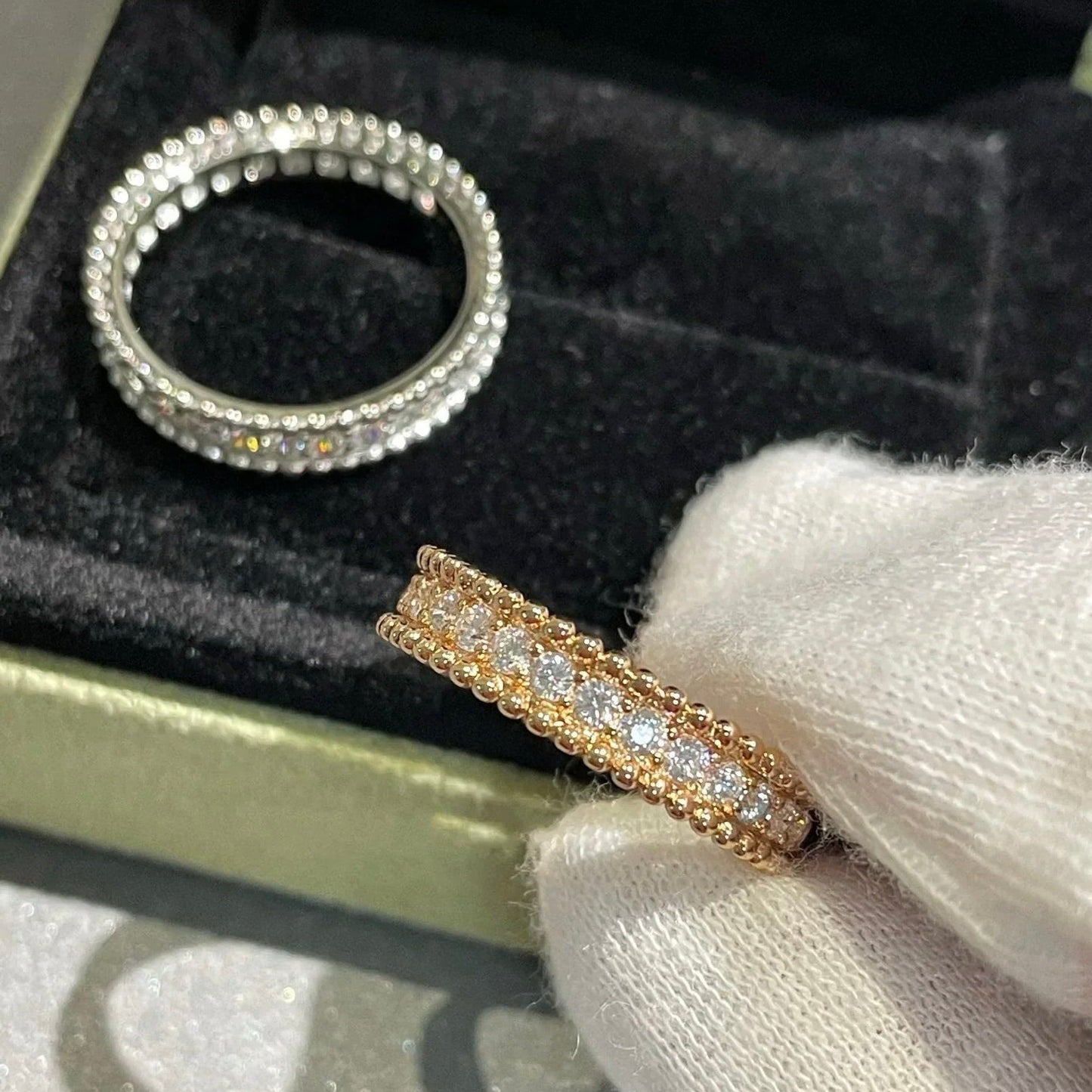 ¡®Glow Jewelry¡¯PERLEE DIAMOND ROSE GOLD RING