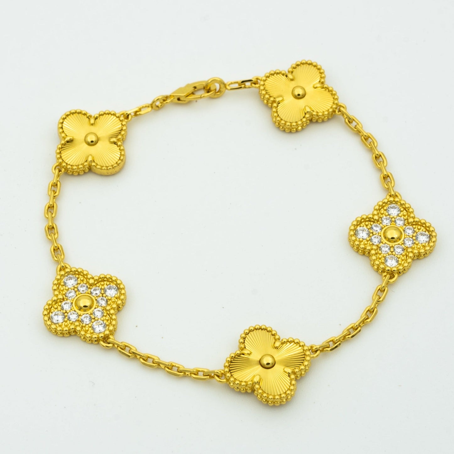 [Glow Jewelry]New  CLOVER 5 MOTIF LASER BRACELET COLLECTION