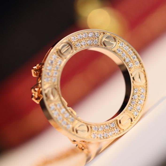 [Glow Jewelry]LOVE NECKLACE ADJUSTABLE ROSE GOLD