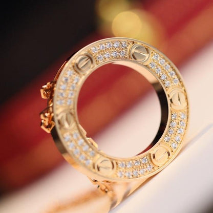 [Glow Jewelry]LOVE NECKLACE ADJUSTABLE ROSE GOLD