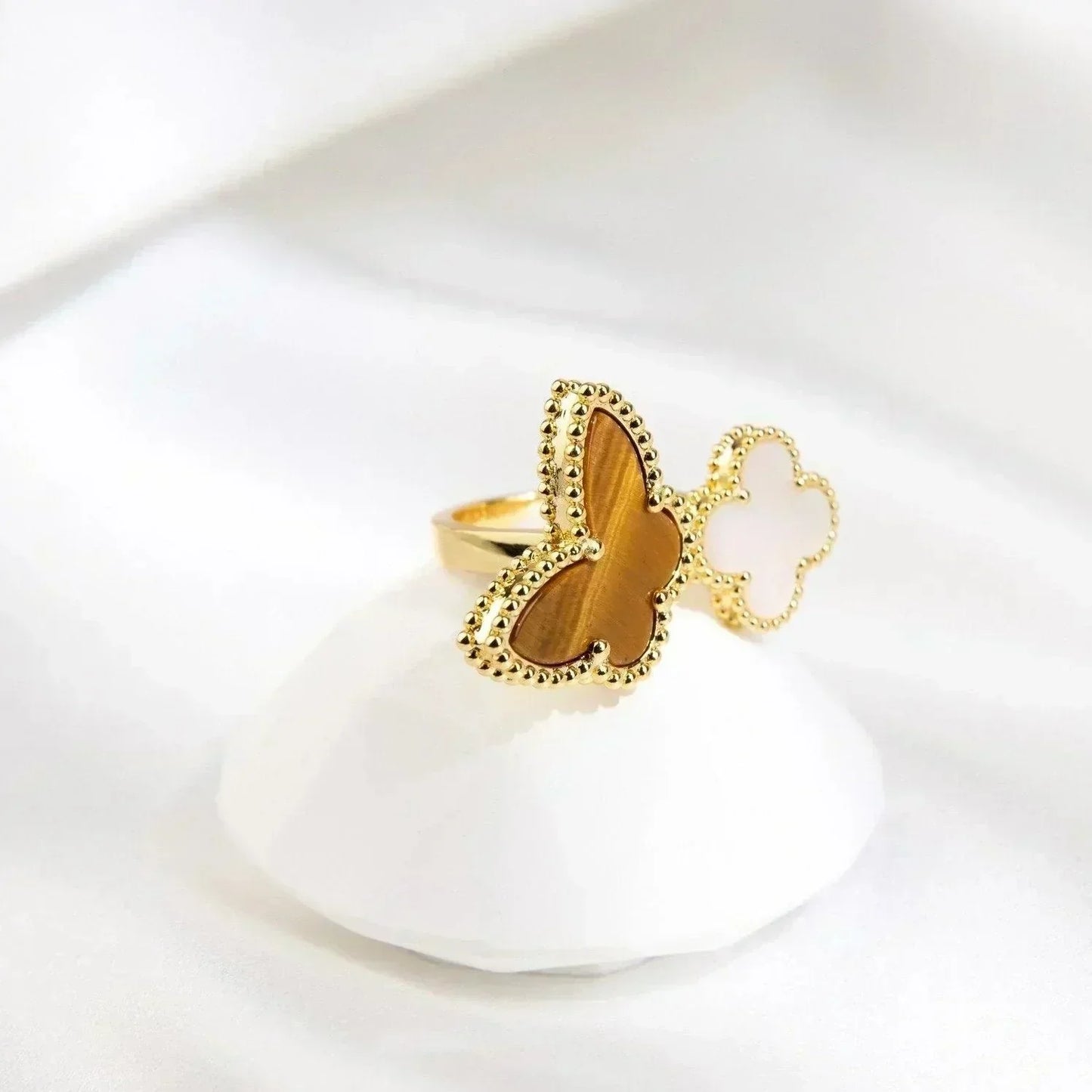 [Glow Jewelry]LUCKY BETWEEN THE FINGER RING