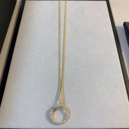 ¡®Glow Jewelry¡¯JUSTE NECKLACE GOLD DIAMONDS