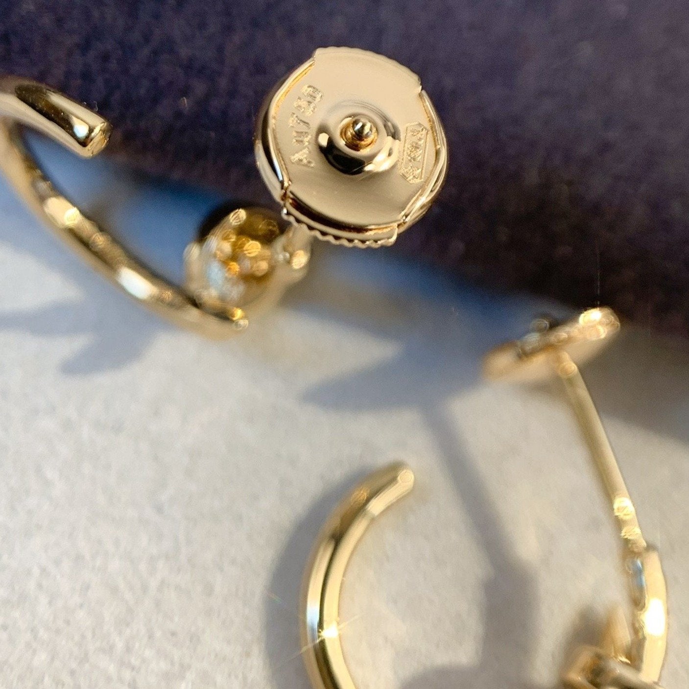 ¡®Glow Jewelry¡¯JUSTE EARRINGS PINK GOLD