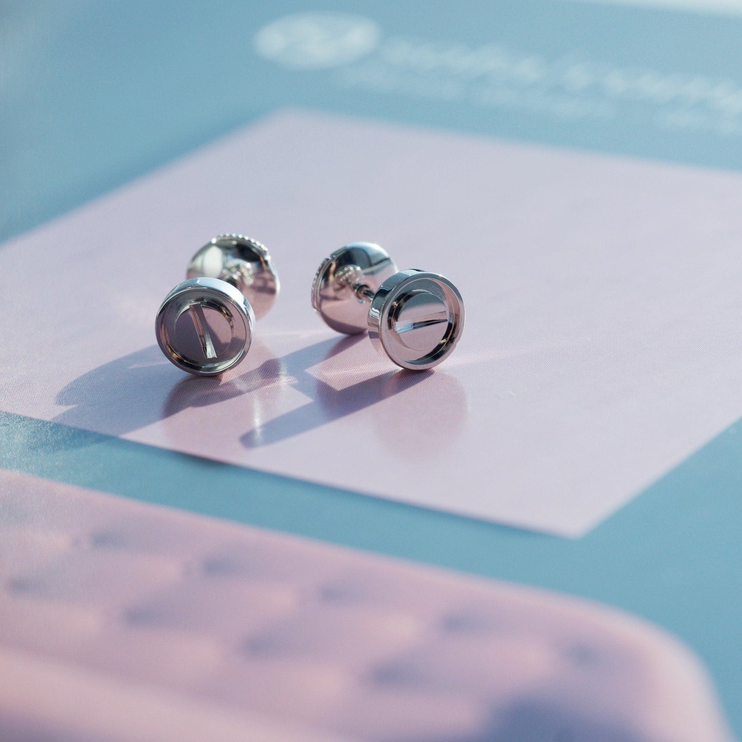 [Glow Jewelry]LOVE EARRINGS SILVER 10MM