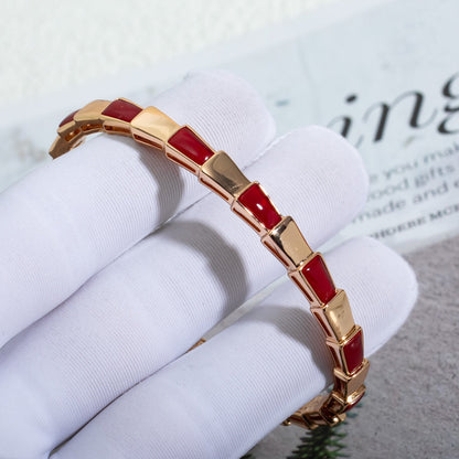 [Glow Jewelry]SERPENTI BRACELET PINK GOLD RUBELLITE