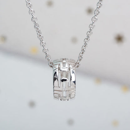 [Glow Jewelry]PARENTESI NECKLACE SILVER