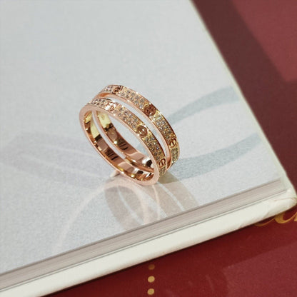 [Glow Jewelry]LOVE RING 2.65MM DIAMOND