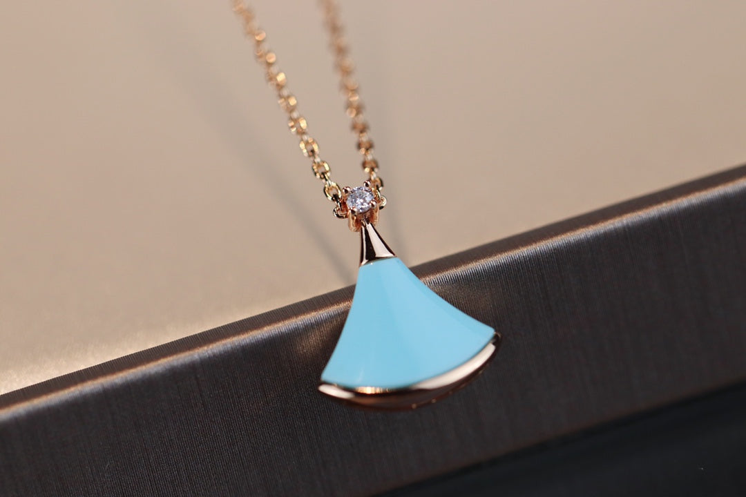 [Glow Jewelry]DREAM NECKLACE TURQUOISE PINK GOLD