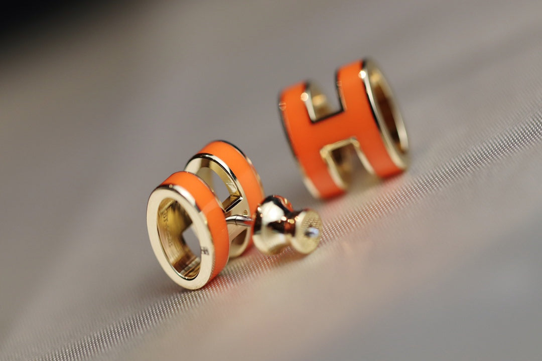 ¡®Glow Jewelry¡¯MINI POP H EARRINGS ORANGE