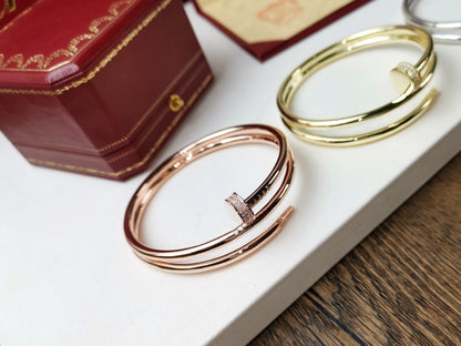 ¡®Glow Jewelry¡¯JUSTE BRACELET 3.5MM DOUBLE ROW DIAMOND