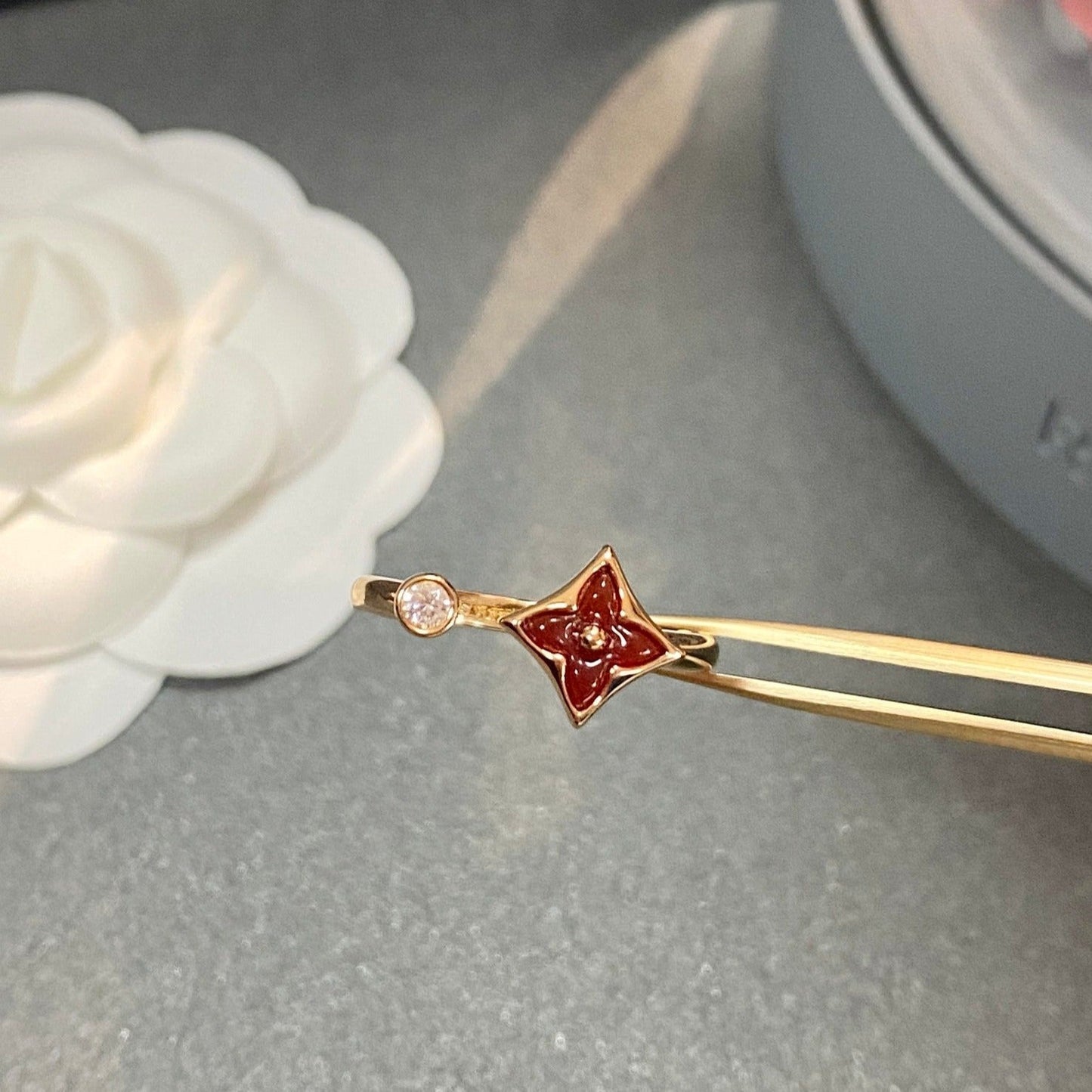 ¡®Glow Jewelry¡¯STAR 1 DIAMOND OPEN RING