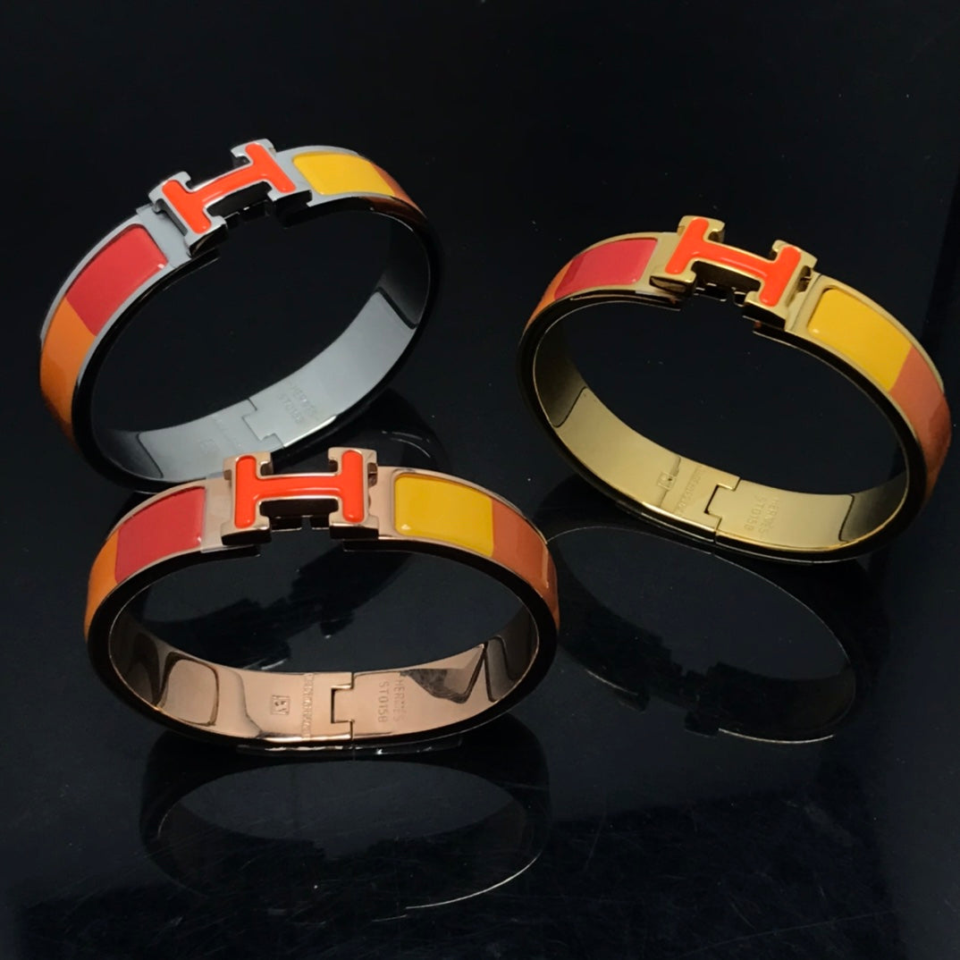 ¡®Glow Jewelry¡¯H BRACELET ORANGE RAINBOW CERAMIC