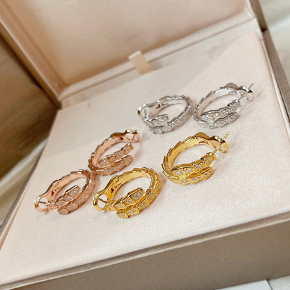 [Glow Jewelry]SERPENTI EARRINGS DIAMOND