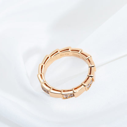 [Glow Jewelry]SERPENTI RING PINK GOLD  3MM