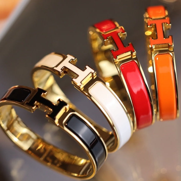 ¡®Glow Jewelry¡¯H BRACELET 12MM GOLD