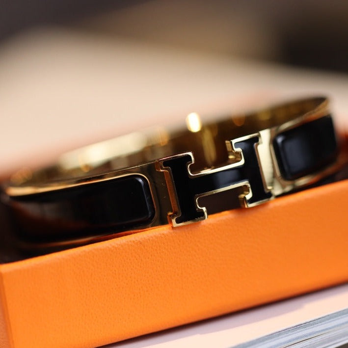 ¡®Glow Jewelry¡¯H BRACELET 12MM GOLD