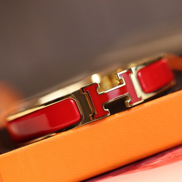 [Glow Jewelry]H BRACELET 12MM GOLD