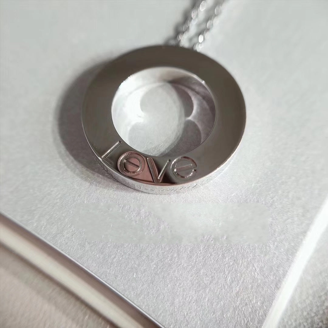 ¡®Glow Jewelry¡¯LOVE NECKLACE ADJUSTABLE SILVER