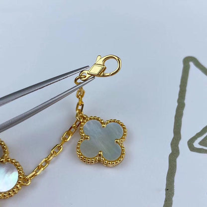 ¡®Glow Jewelry¡¯MAGIC CLOVER MOP GOLD BRACELET 5 MOTIFS