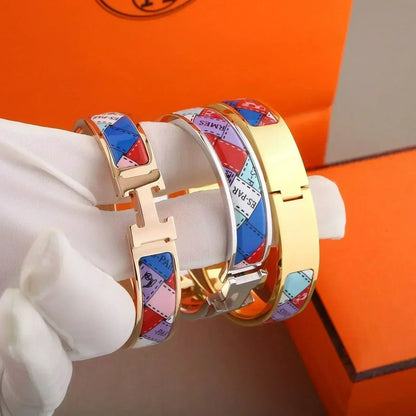 ¡®Glow Jewelry¡¯H BRACELET DOTTED BORDER 12MM