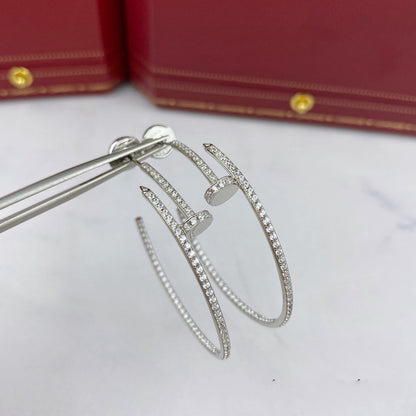 ¡®Glow Jewelry¡¯JUSTE EARRINGS FULL DIAMONDS 1.8MM