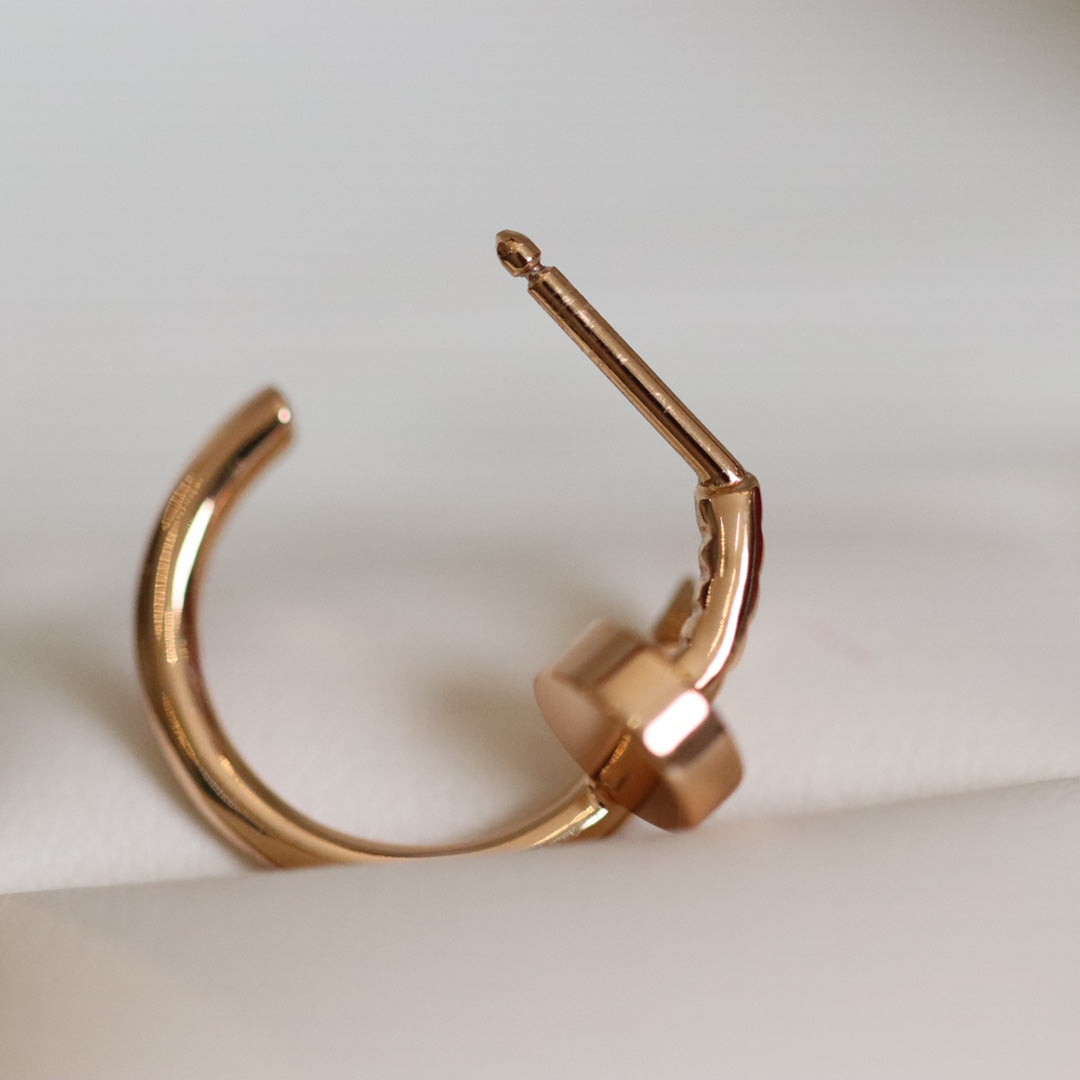 ¡®Glow Jewelry¡¯JUSTE EARRINGS PINK GOLD