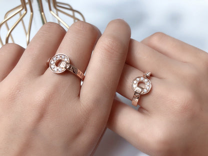 [Glow Jewelry]DREAM RING DIAMOND PINK GOLD