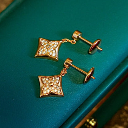 [Glow Jewelry]STAR DIAMONDS EARRINGS GOLD