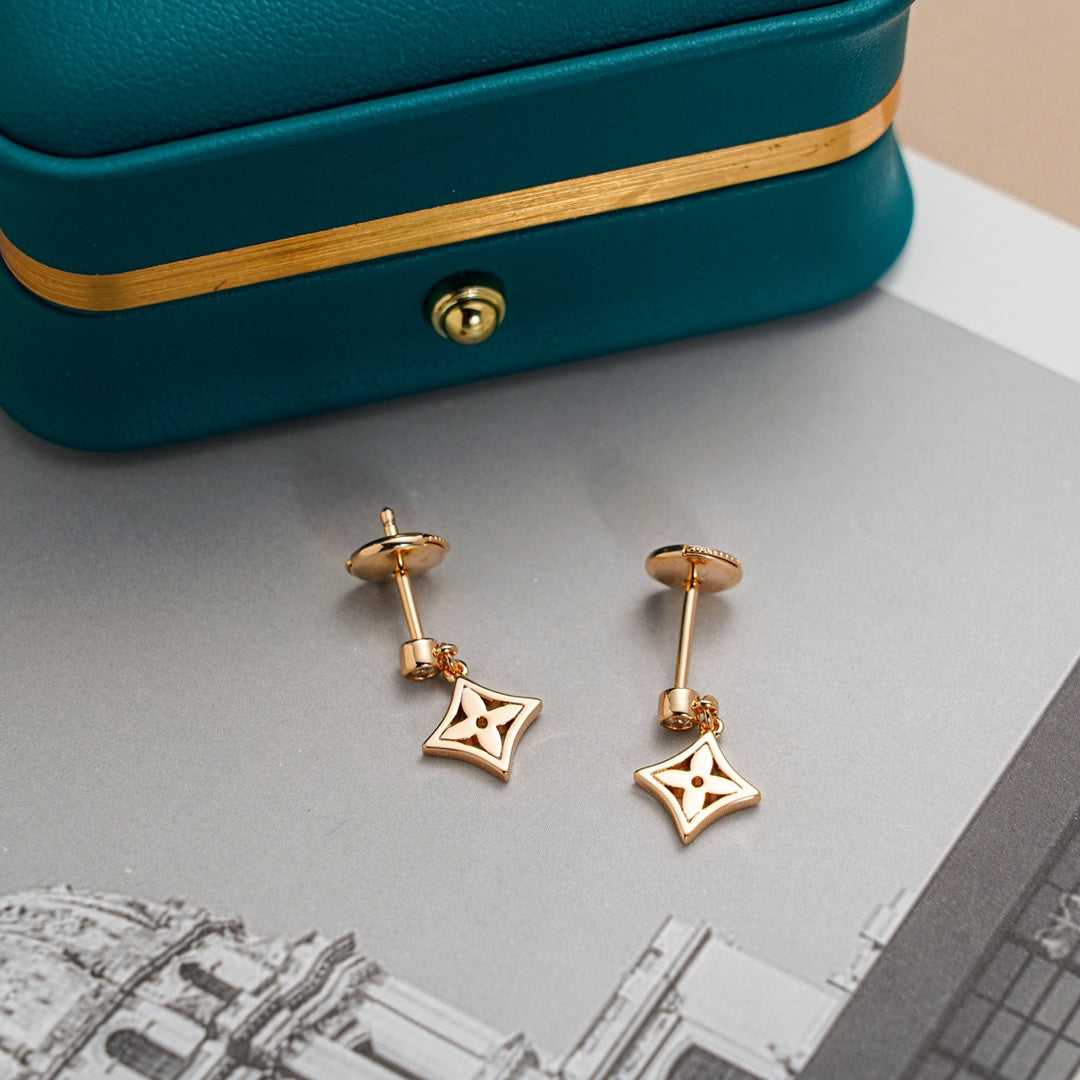 [Glow Jewelry]STAR EARRINGS GOLD