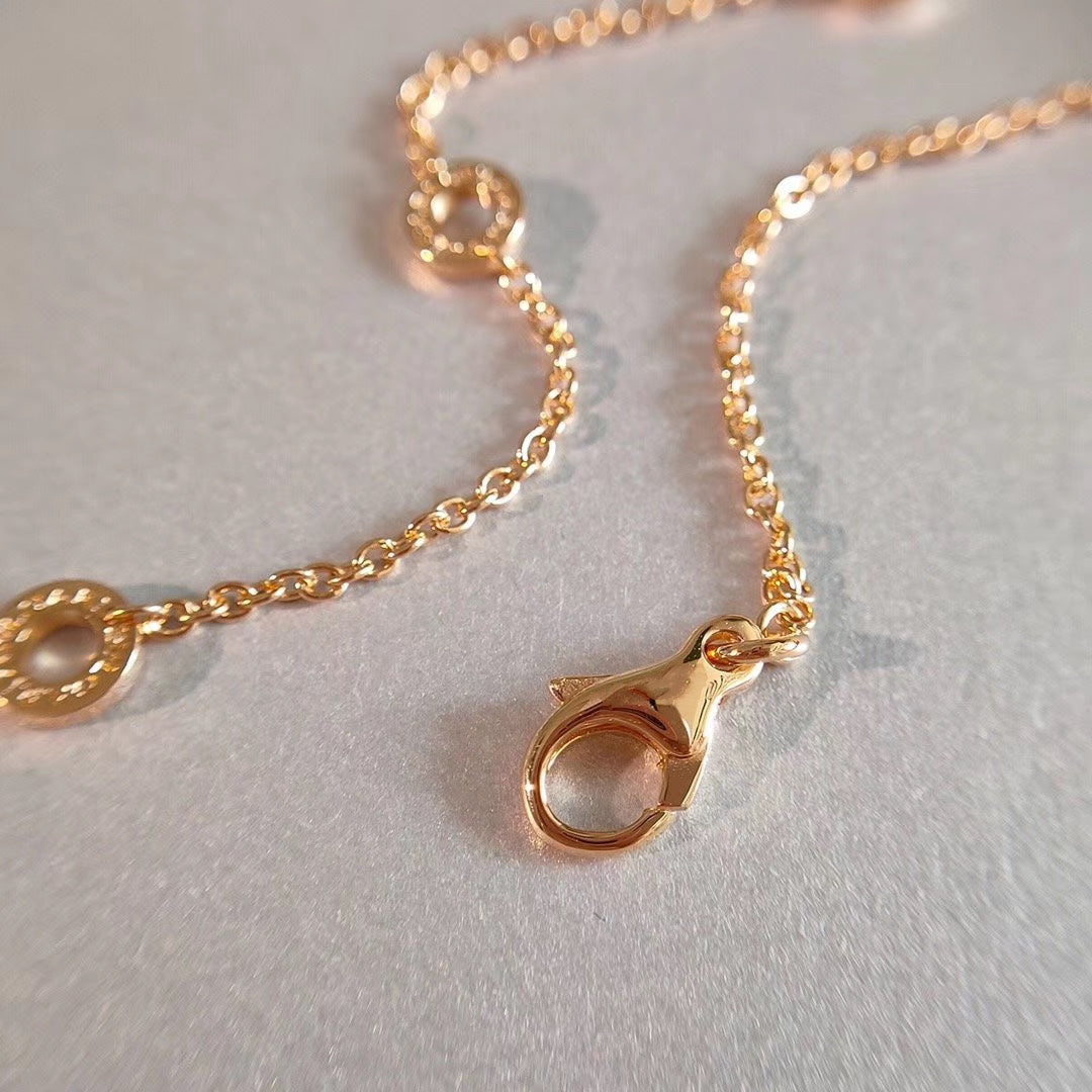 [Glow Jewelry]ZERO 1 NECKLACE PINK GOLD