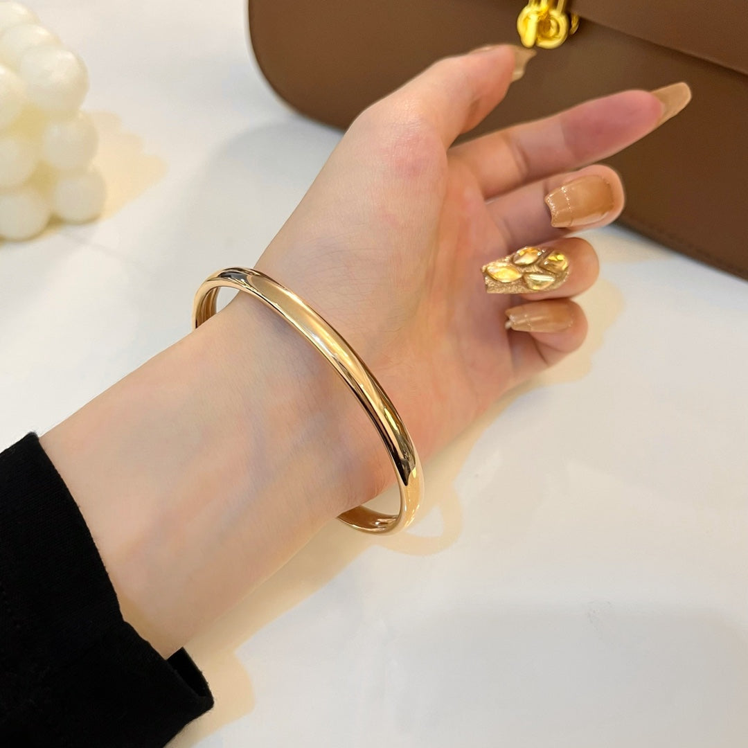 [Glow Jewelry]PANTHERE GOLD DIAMOND OPEN BRACELET