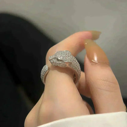 ¡®Glow Jewelry¡¯PANTHERE 5.5MM ALL DIAMOND RING