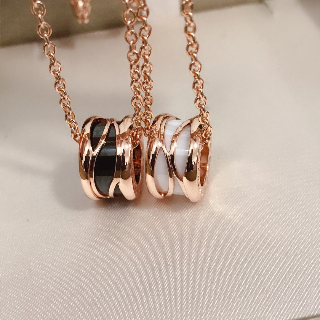 [Glow Jewelry]ZERO 1 FOUR BAND PINK GOLD CERAMIC