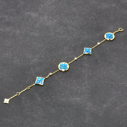 ¡®Glow Jewelry¡¯STAR AND SUN TURQUOISE 4 MOTIFS 3 DIAMONDS