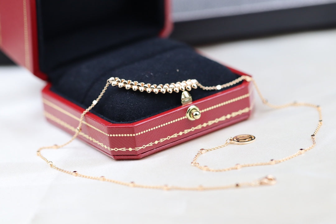 ¡®Glow Jewelry¡¯CLASH PINK GOLD NECKLACE