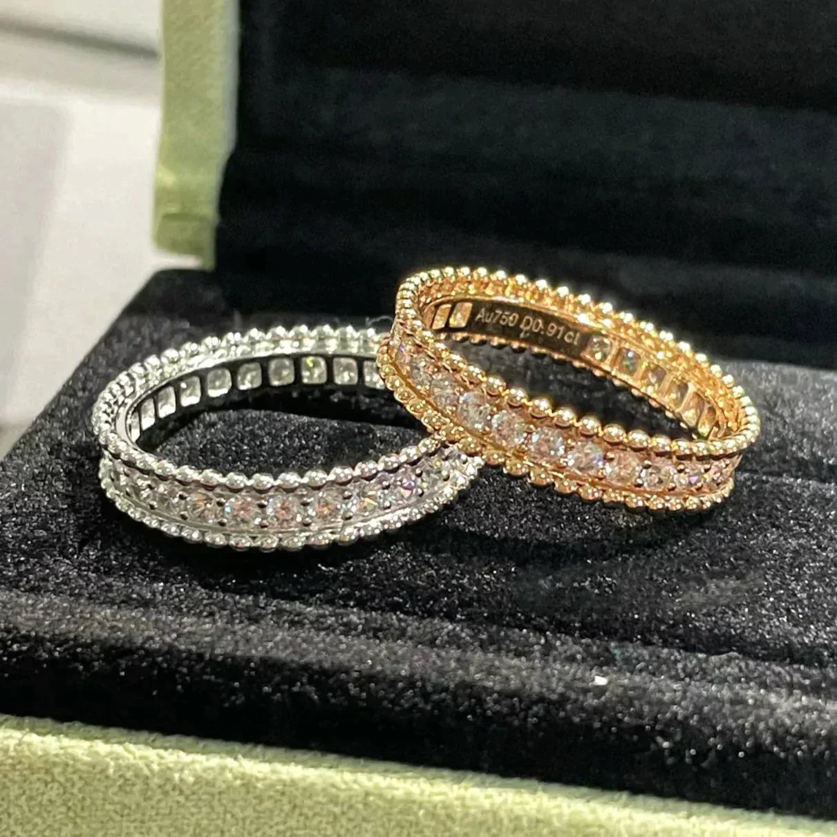 ¡®Glow Jewelry¡¯PERLEE DIAMOND ROSE GOLD RING