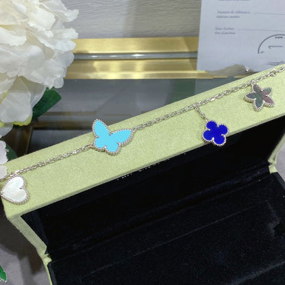 ¡®Glow Jewelry¡¯LUCKY SPRING SILVER BRACELET 4 MOTIF