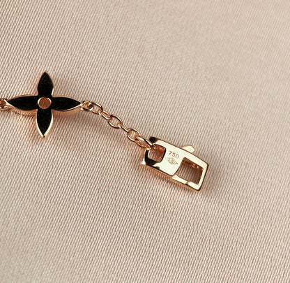 ¡®Glow Jewelry¡¯STAR AND SUN 7 MOTIFS GOLD BRACELET